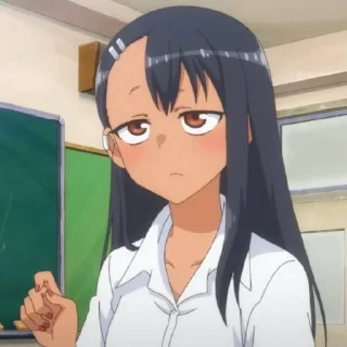 😒 emoji Ijiranaide Nagatoro-san 2 @StickersofAnime Telegram sticker 5 of 106