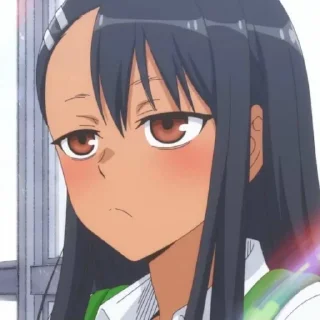 😕 emoji Ijiranaide Nagatoro-san @StickersofAnime Telegram sticker 20 of 120