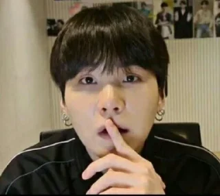 Sticker from SUGA
