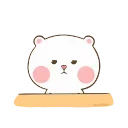 😓 emoji @StCare PuffyBear Telegram sticker 13 of 50