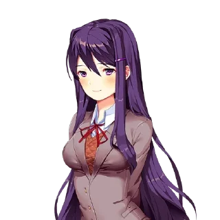 Sticker from Yuri DDLC @aminacrotoy