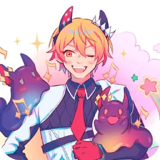 📖 emoji A l i e n  T s u k a s a - k u n ! ! ☆ Telegram sticker 24 of 37