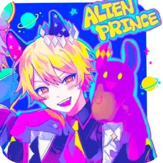 🖼 emoji A l i e n  T s u k a s a - k u n ! ! ☆ Telegram sticker 15 of 37