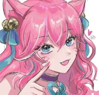 Sticker from ♫⃝⬤◯ Ahri // @KesitoMania
