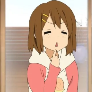 🌟 emoji 🎸 ▵▿ Yui Hirasawa II ♩ @KesitoMania Telegram sticker 18 of 120