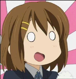 🌟 emoji 🎸 ▵▿ Yui Hirasawa II ♩ @KesitoMania Telegram sticker 15 of 120