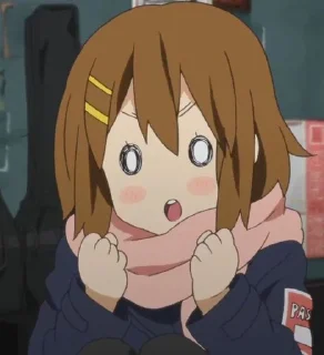 🌟 emoji 🎸 ▵▿ Yui Hirasawa II ♩ @KesitoMania Telegram sticker 20 of 120
