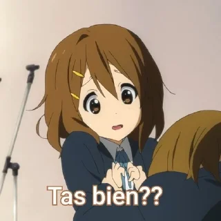 🌟 emoji 🎸 ▵▿ Yui Hirasawa II ♩ @KesitoMania Telegram sticker 10 of 120