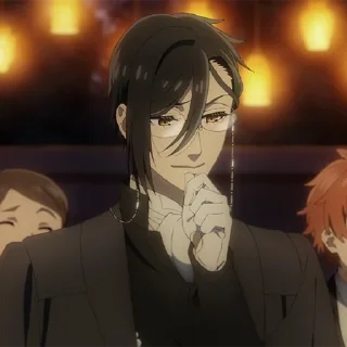 🔲 emoji Sebastian Michaelis (@TodorokiShouto) Telegram sticker 17 of 65