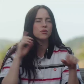 🫣 emoji Billie eilish pt 3 | @byverrmy Telegram sticker 5 of 107