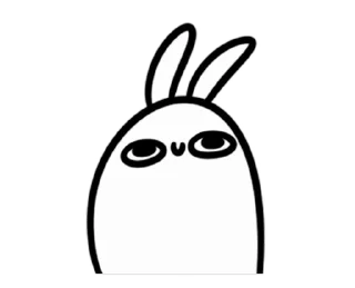 🐰 emoji Moving Bunny (@TodorokiShouto) Telegram sticker 5 of 24