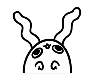 🐰 emoji Moving Bunny (@TodorokiShouto) Telegram sticker 2 of 24