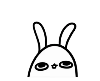 🐰 emoji Moving Bunny (@TodorokiShouto) Telegram sticker 1 of 24