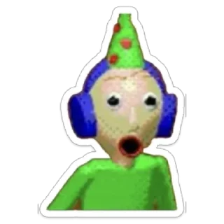 Sticker from Baldi’s