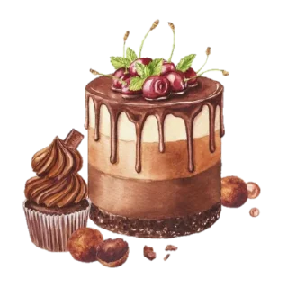 🎂 emoji @hijab_girl_stickers кулинария Telegram sticker 9 of 120