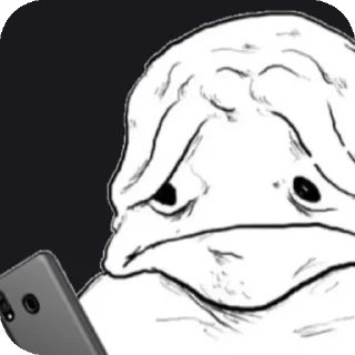 👍 emoji schizophrenia1 Telegram sticker 8 of 34