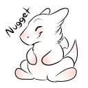 😌 emoji Nugget Expressions Telegram sticker 10 of 19
