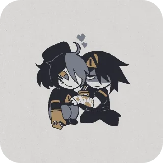 🥰 emoji FPE⚠️ DANGER AU⚠️ credits @cho_to10720 on twitter Telegram sticker 23 of 28