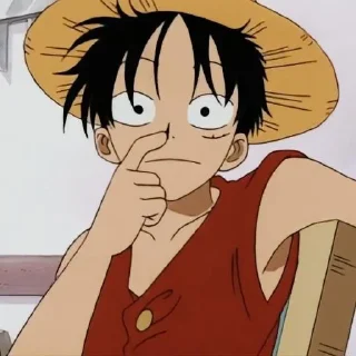 😲 emoji one piece Telegram sticker 16 of 76