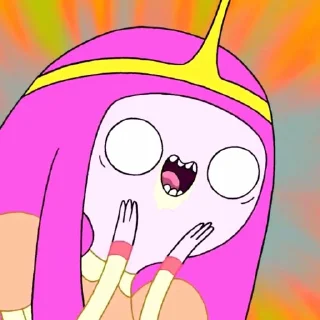 Sticker from Adventure Time