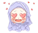 Sticker from Hijab Princess (Muslim Kawaii Girl)
