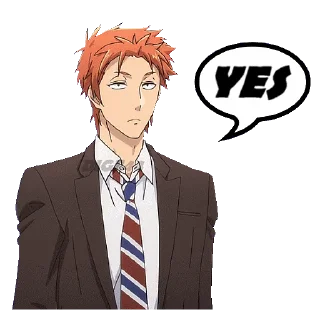 Sticker from @STIKERFORALL 🏴󠁧󠁢󠁥󠁮󠁧󠁿TARO KABAKURA - LOVE IS HARD