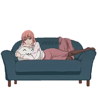 Sticker from @STIKERFORALL 🏴󠁧󠁢󠁥󠁮󠁧󠁿LOVE IS HARD FOR OTAKU