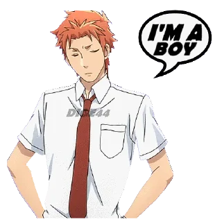 Sticker from @STIKERFORALL 🏴󠁧󠁢󠁥󠁮󠁧󠁿TARO KABAKURA - LOVE IS HARD