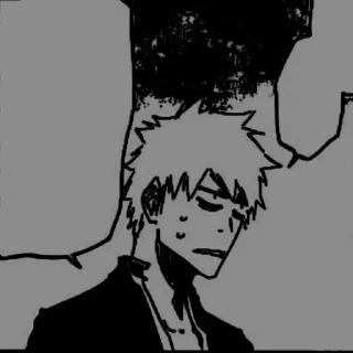 🌕 emoji Ichigo kurosaki² @numen_sticker Telegram sticker 14 of 103