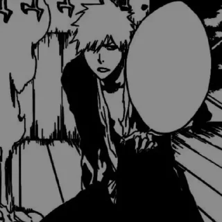 🌕 emoji Ichigo kurosaki² @numen_sticker Telegram sticker 17 of 103