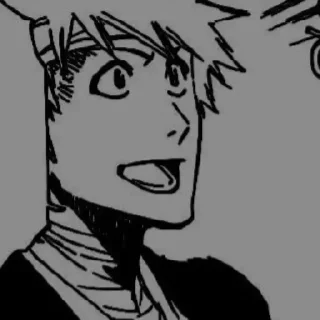 🌕 emoji Ichigo kurosaki² @numen_sticker Telegram sticker 9 of 103
