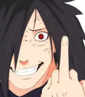 🖕 emoji Sora's Telegram sticker 13 of 62