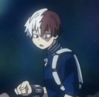Sticker from Anime boy