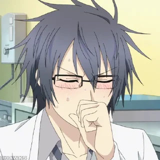 🌡 emoji 🌡 Science Fell in Love S2 (@TodorokiShouto) Telegram sticker 15 of 90