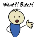 😠 emoji Qonşu - English Telegram sticker 6 of 101
