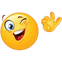 👌 emoji Smiley Telegram sticker 20 of 120