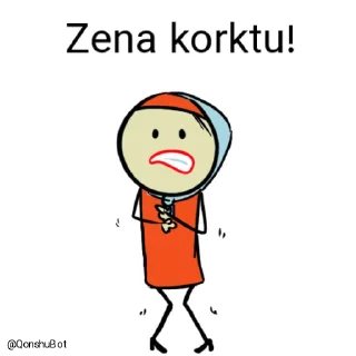 😰 emoji Zena @Qonshubot Telegram sticker 15 of 31