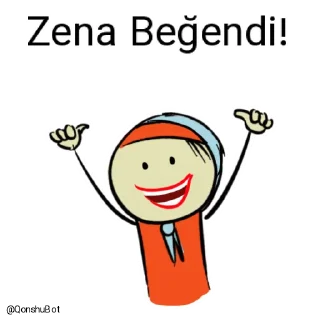 👍 emoji Zena @Qonshubot Telegram sticker 20 of 31