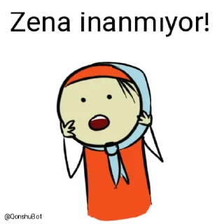😱 emoji Zena @Qonshubot Telegram sticker 3 of 31