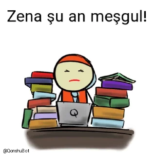😖 emoji Zena @Qonshubot Telegram sticker 24 of 31