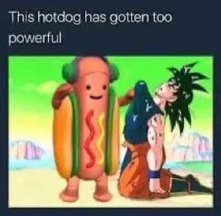 🌟 emoji Dancing Hot Dog Telegram sticker 24 of 39