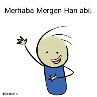 Sticker from Lim ve Mergen Han @Qonshubot