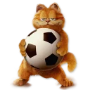 ⚽ emoji Garfield Telegram sticker 11 of 19