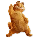 💃 emoji Garfield Telegram sticker 12 of 19