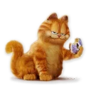 Sticker from Garfield