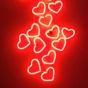 ❤ emoji Neon nights Telegram sticker 23 of 53