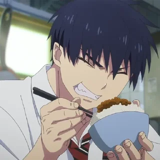 Sticker from Rin Okumura (@TodorokiShouto)