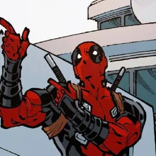 🕷️ emoji Deadpool Telegram sticker 6 of 7