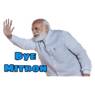 🤣 emoji Narendra Mondri Telegram sticker 16 of 21