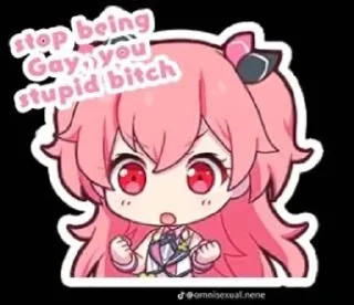 Sticker from Homo